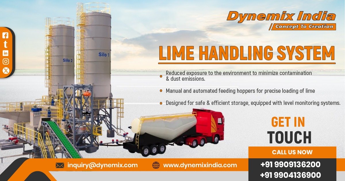 Lime Handling System in Rajasthan