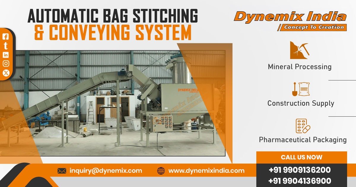 Automatic Bag Stitching and Conveying System in Maharashtra