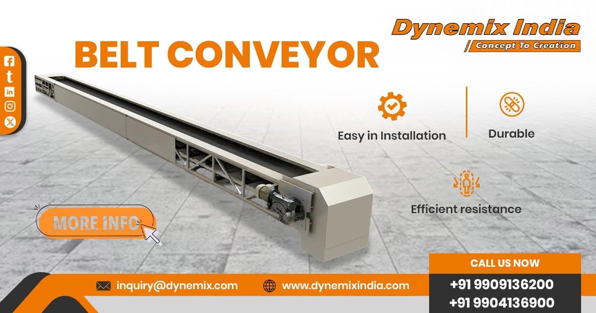 Supplier of Belt Conveyor in Jharkhand