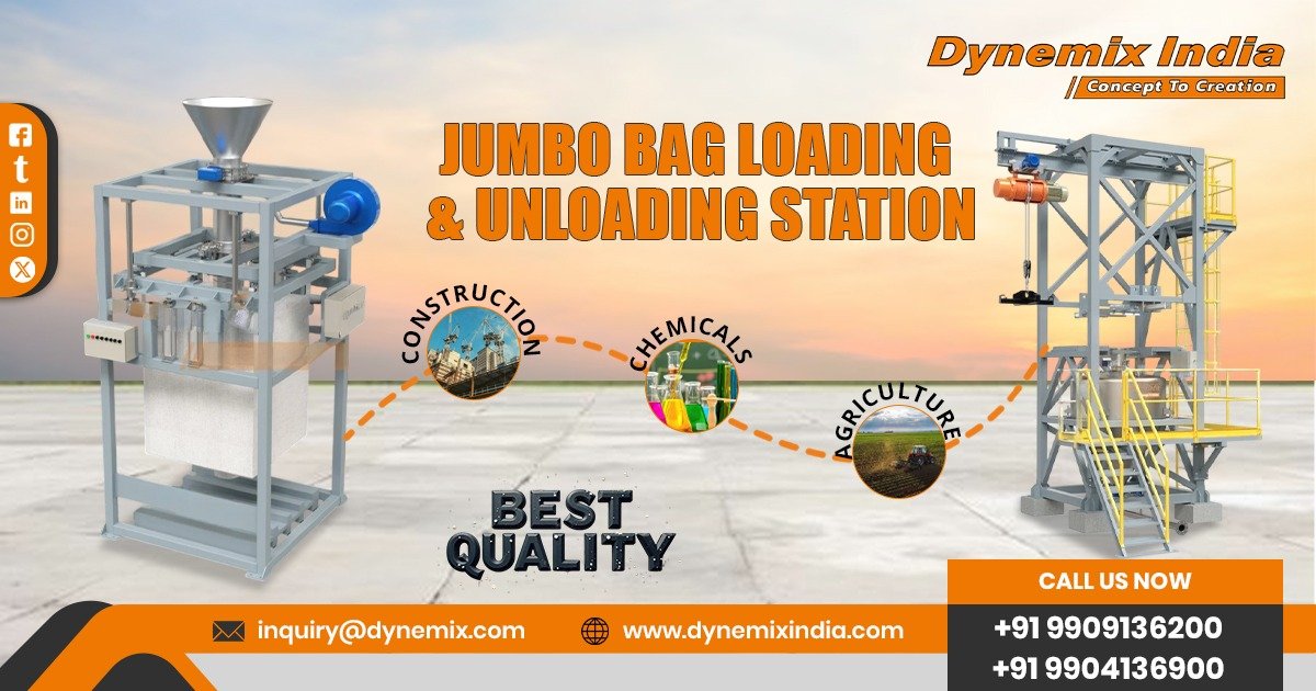 Jumbo Bag Loading and Unloading Station in Jordan