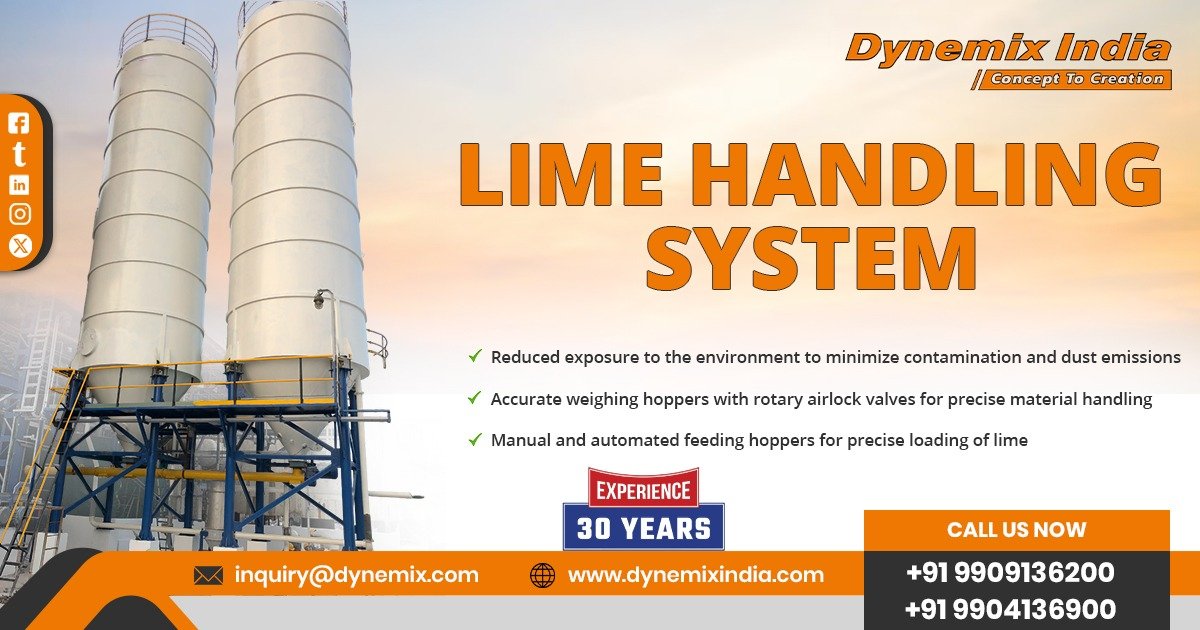 Lime Powder Handling System in Iraq