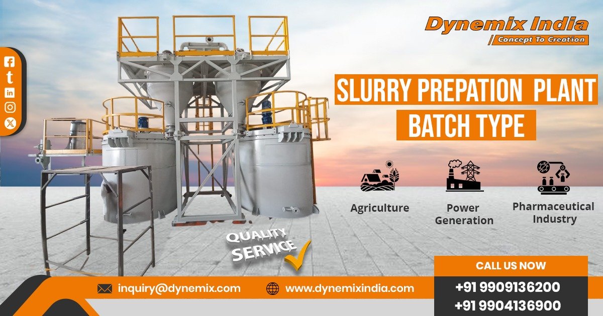 Batch Type Slurry Preparation Plant in Oman