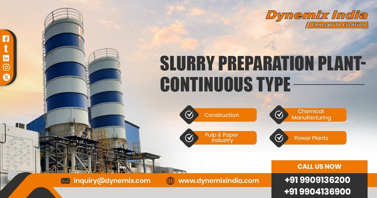 Continues Type Slurry Preparation Plant in Nepal