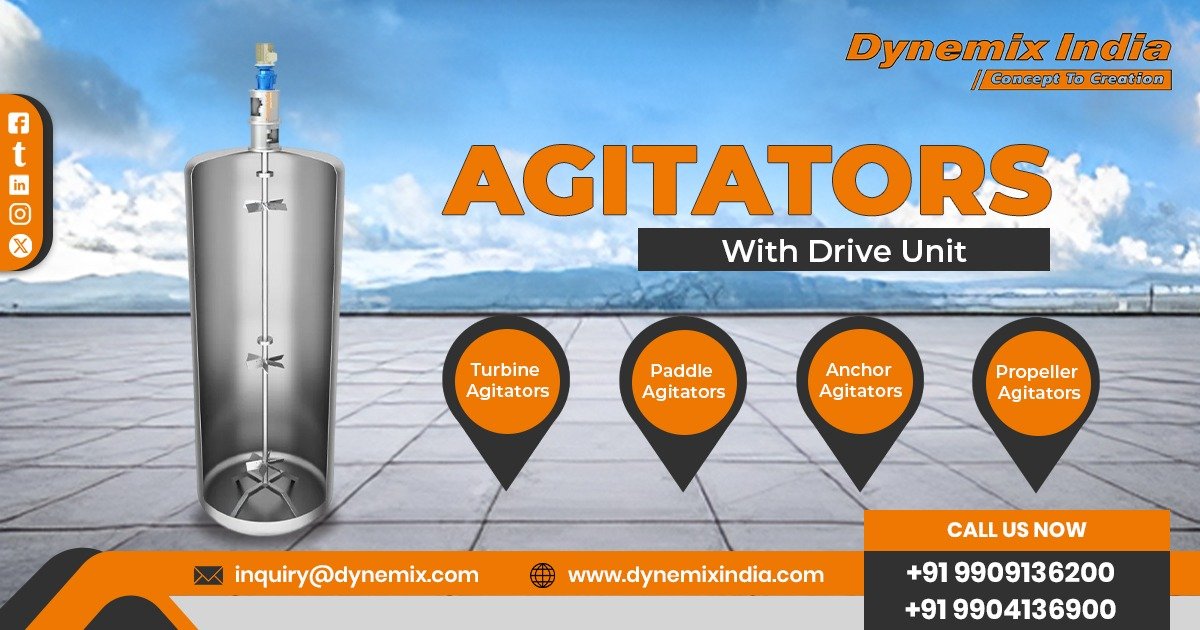 Exporter of Agitators with Drive Unit