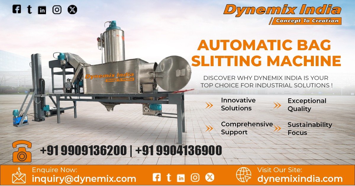 Automatic Bag Slitting Machine in India
