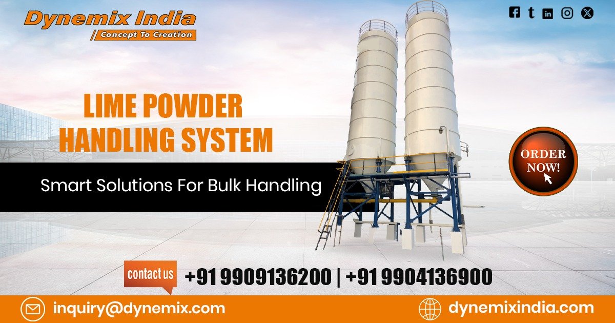 Lime Powder Handling System in Ireland