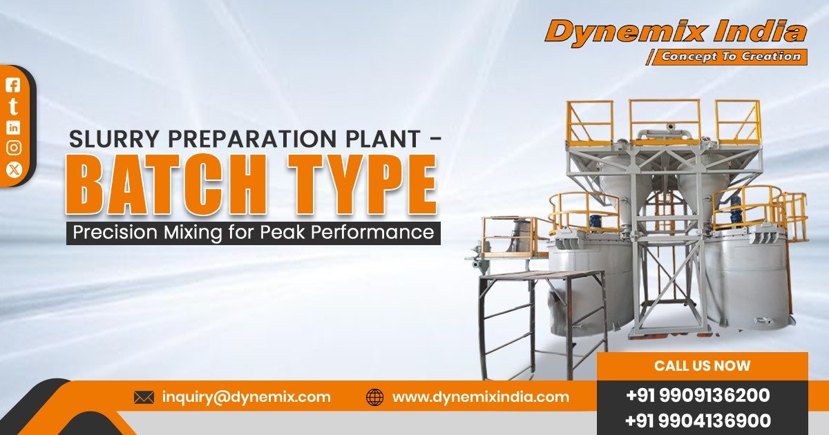 Slurry Preparation Plant Batch Type in Latvia