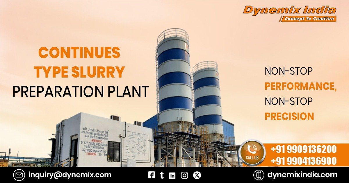 Continues Type Slurry Preparation Plant in Malta