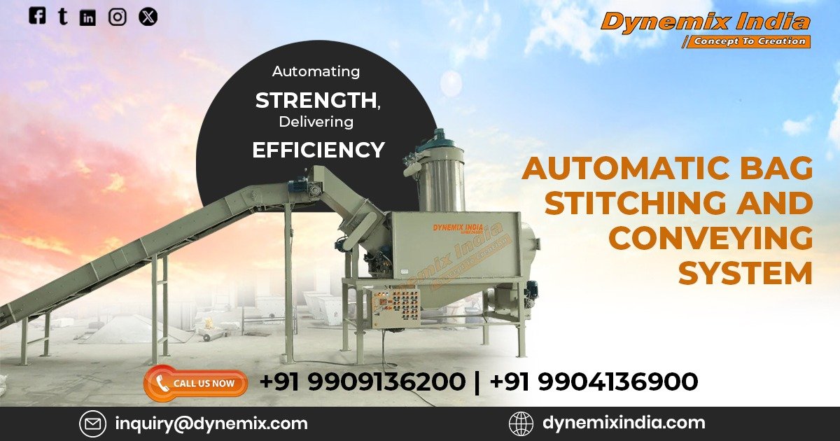 Automatic Bag Stitching and Conveying System in Greece