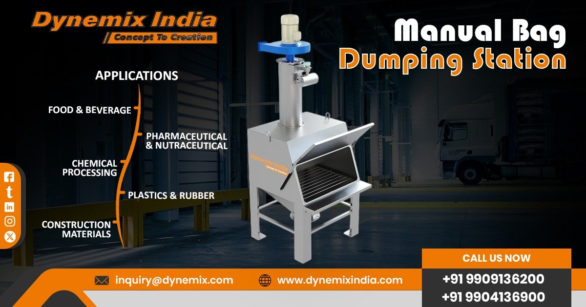 Manual Bag Dumping Station Manufacturer