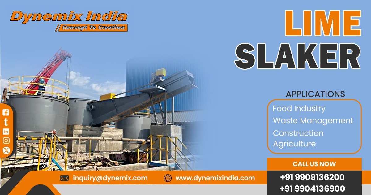 Lime Slaker Manufacturer