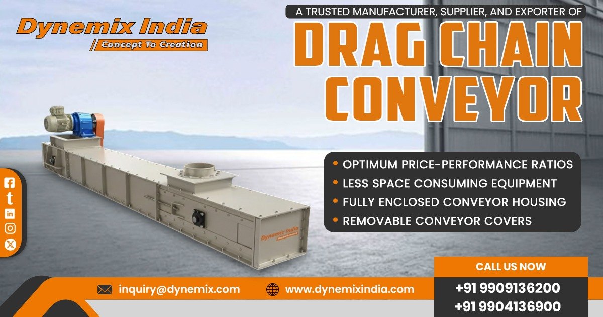 Manufacturer of Drag Chain Conveyor
