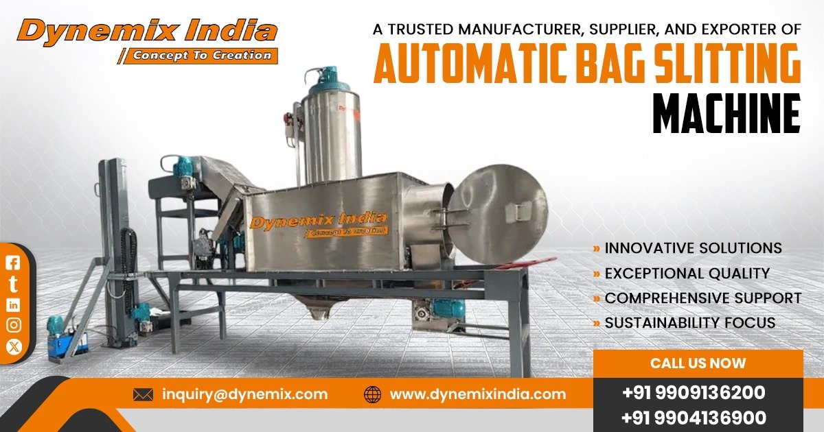 Manufacturer of Automatic Bag Slitting Machine