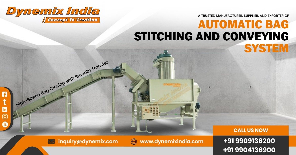 Automatic Bag Stitching and Conveying System