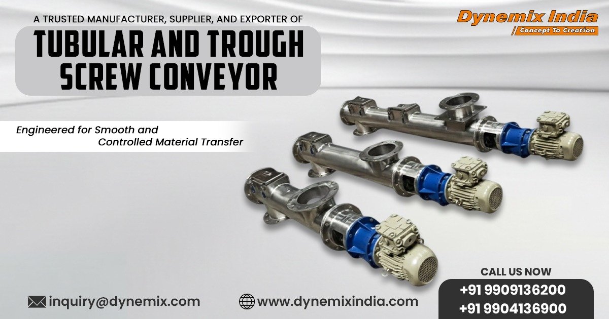 Tubular and Trough Screw Conveyor in Liechtenstein