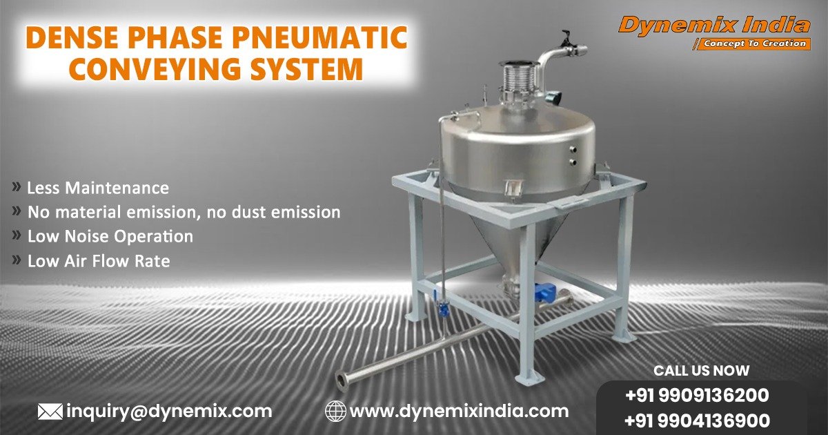 Dense Phase Pneumatic Conveying System Manufacturer
