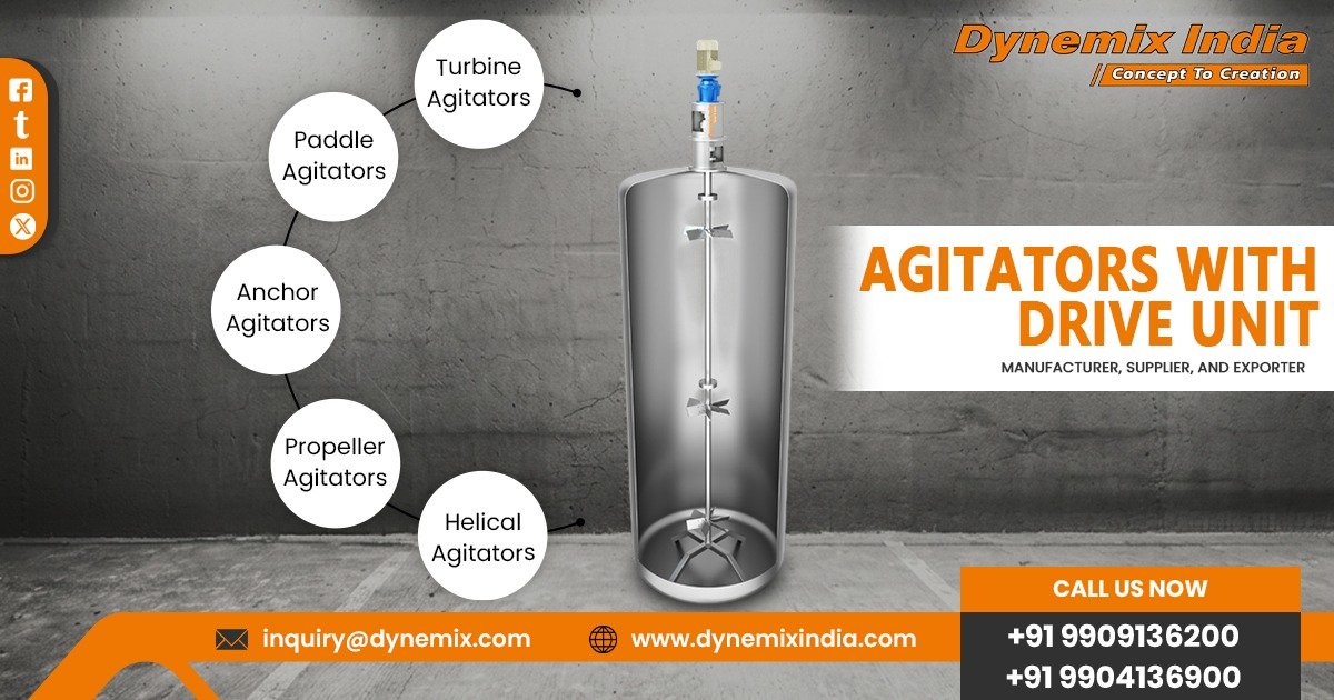 Exporter of Agitators with Drive Unit in Estonia