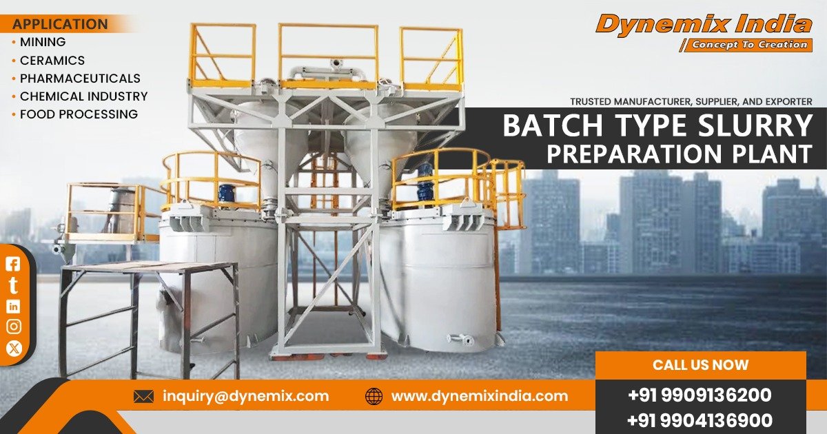 Batch Type Slurry Preparation Plant in Romania