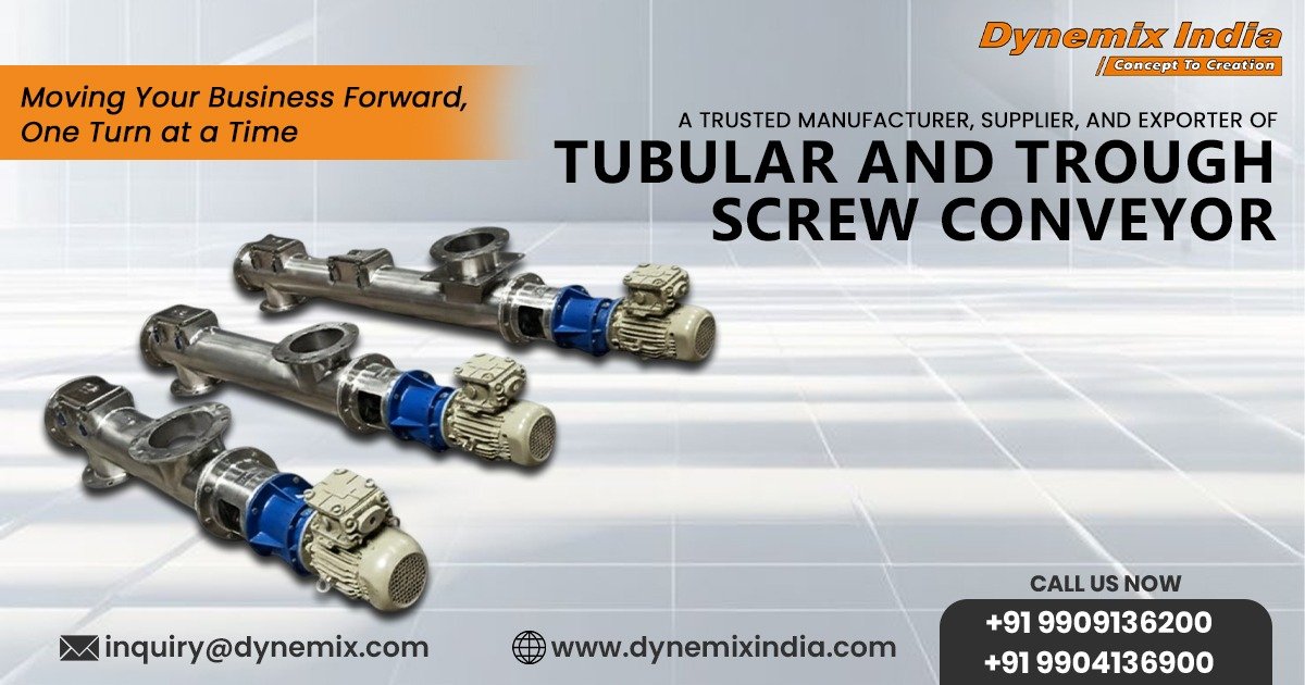 Tubular and Trough Screw Conveyor in Germany