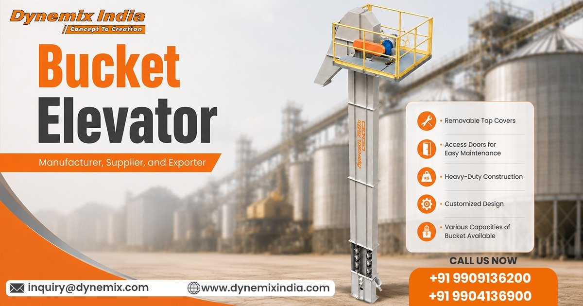 Exporter of Bucket Elevators for Bulk Materials Handling