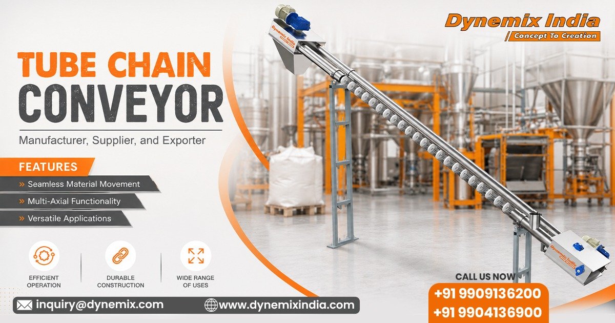 Manufacturer of Tube Chain Conveyor System