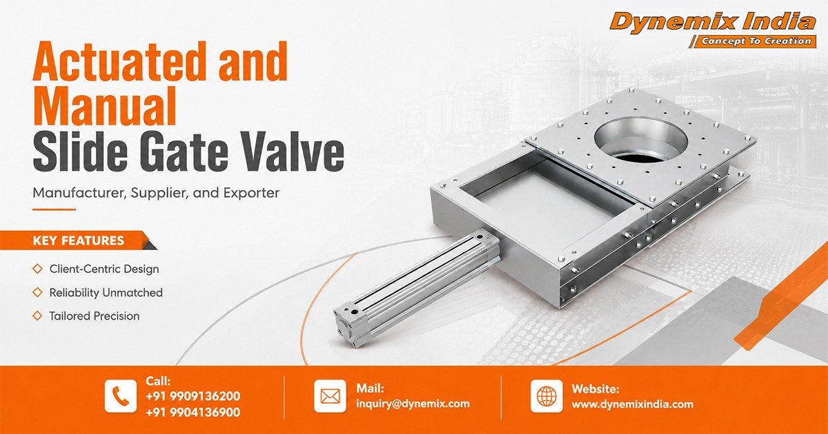 Actuated and Manual Slide Gate Valve in Egypt