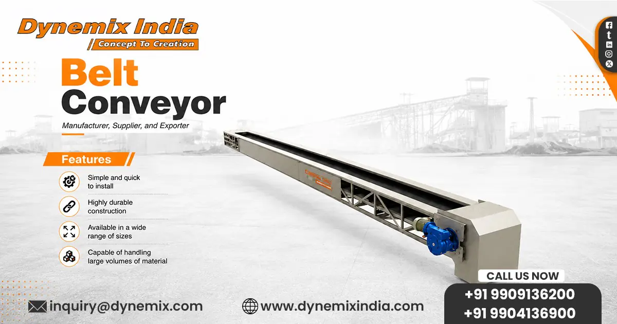 Belt Conveyor Exporter in Yemen