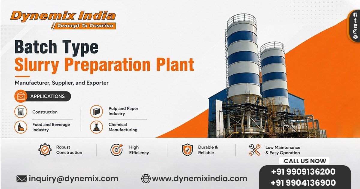 Batch Type Slurry Preparation Plant in Bahrain