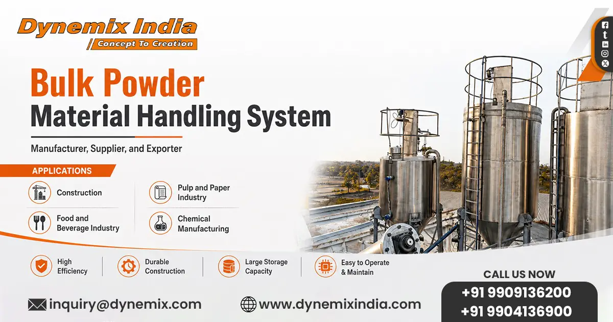 Bulk Powder Material Handling System in Singapore