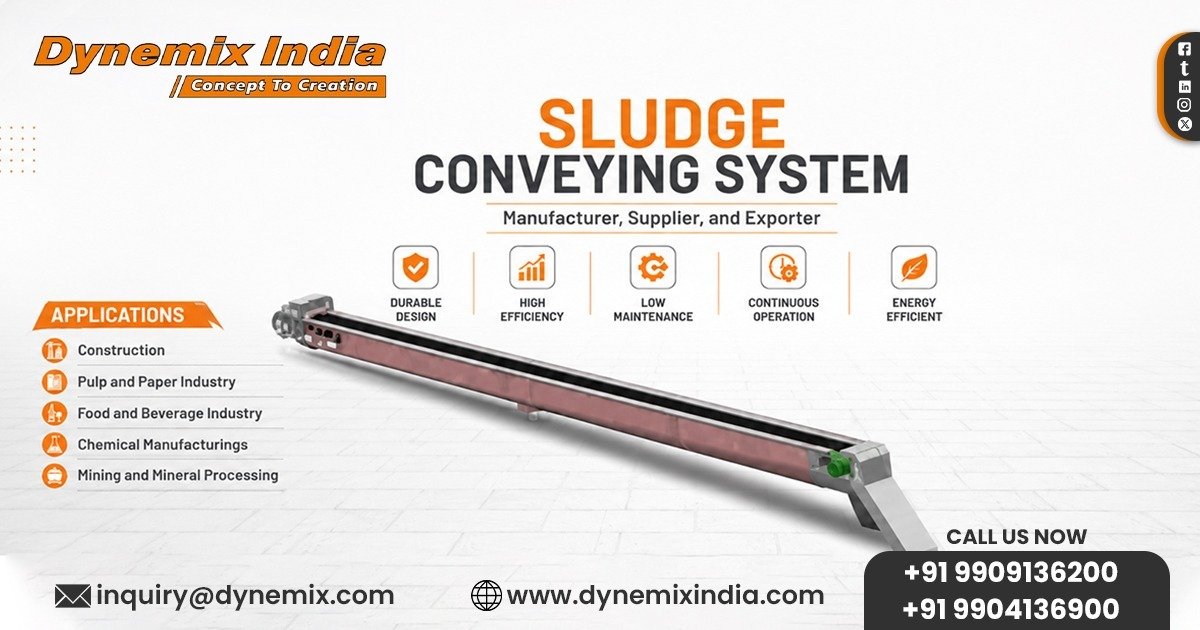 Sludge Conveying System in France