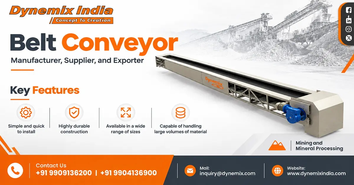 Belt Conveyor Supplier in Malaysia