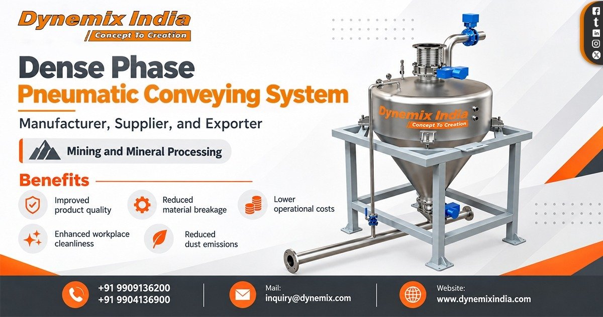 Dense Phase Pneumatic Conveying System in France