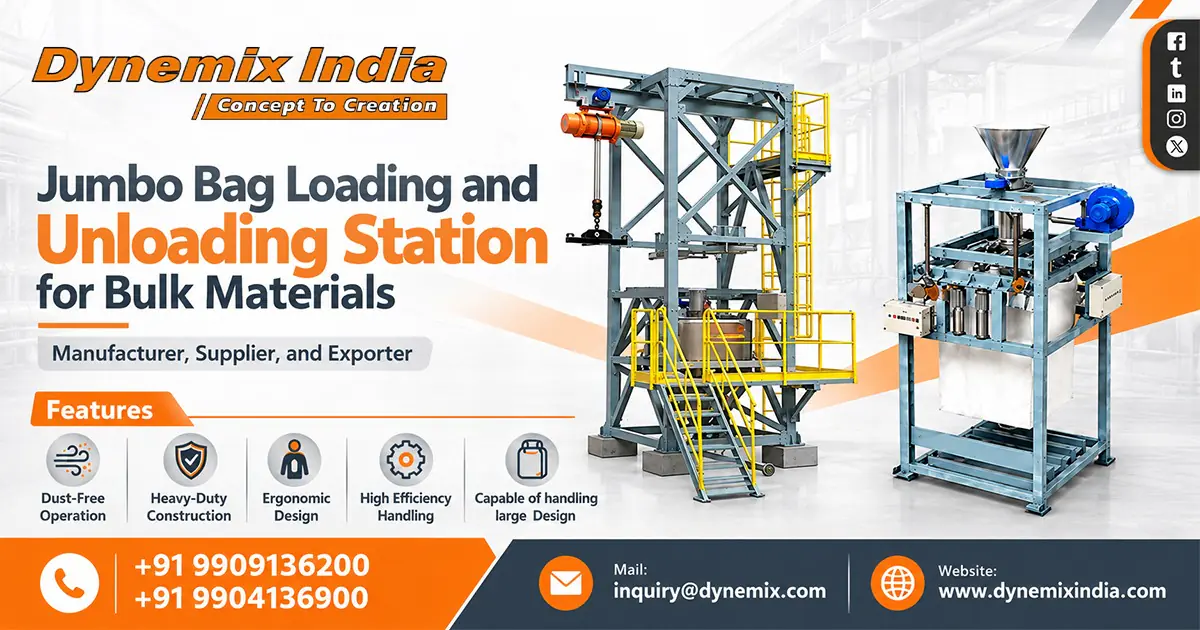 Jumbo Bag Loading and Unloading Station for Bulk Materials Exporter
