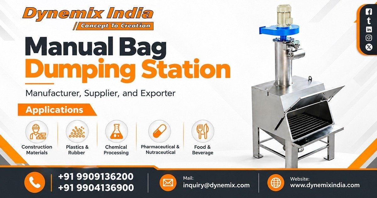 Manual Bag Dumping Station in Greece