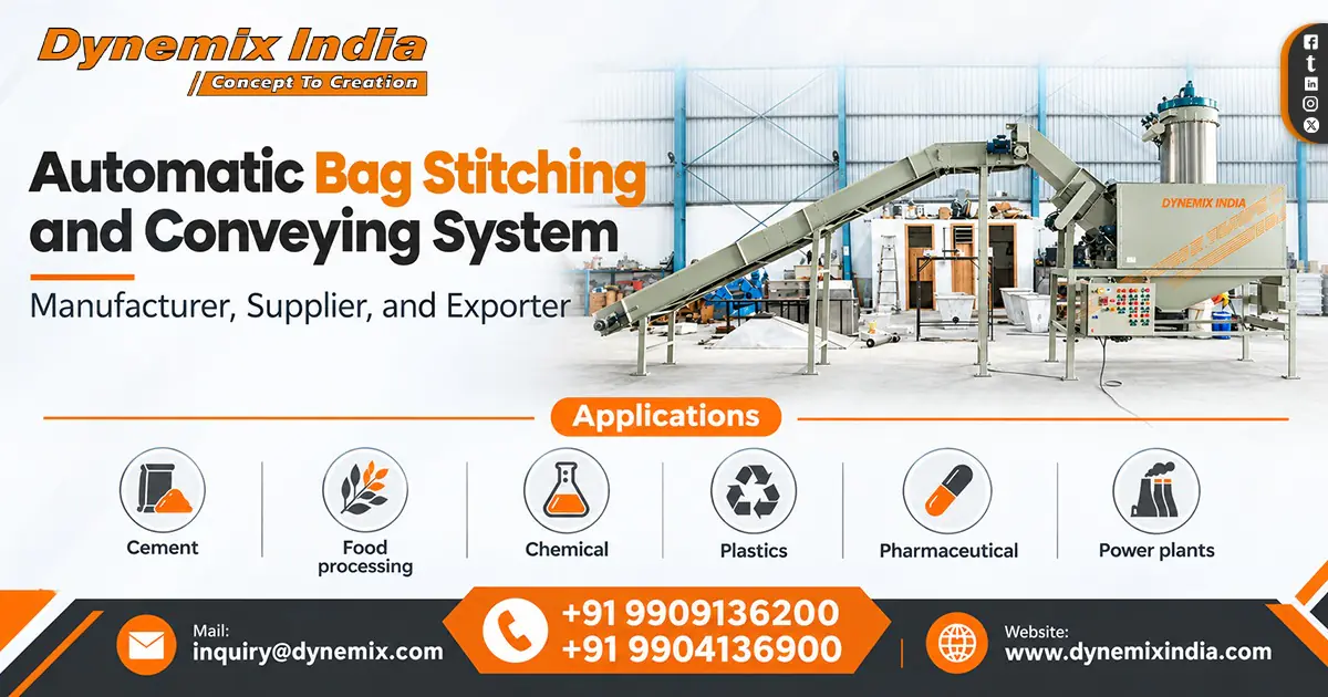 Automatic Bag Stitching and Conveying System in Finland