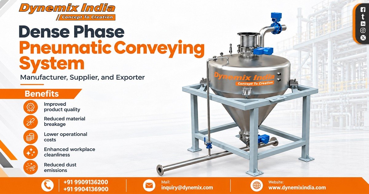 Dense Phase Pneumatic Conveying System in Poland